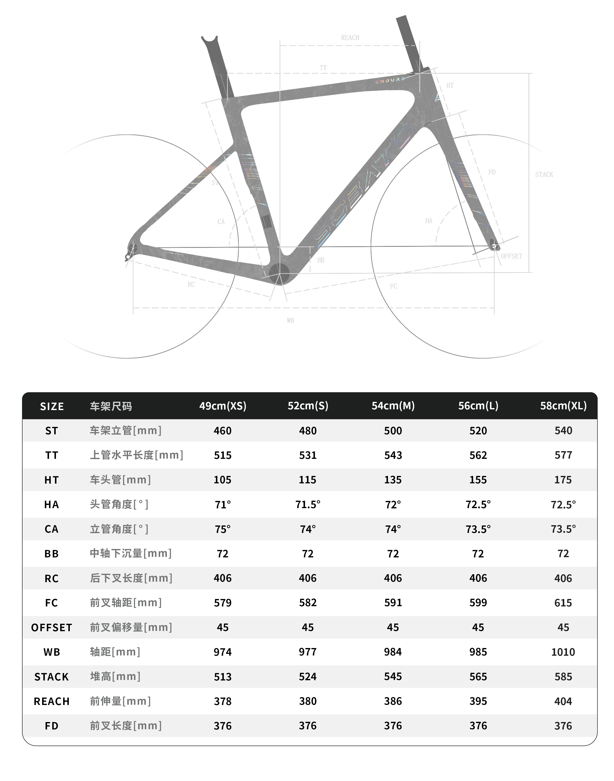 Endura (Integrated Road Bike)